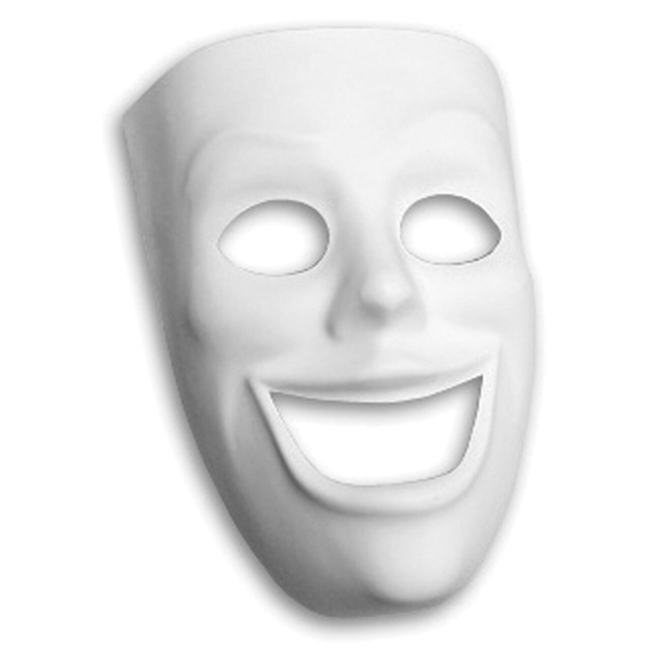Creativity Street Plastic Mask 8X7-Happy Face